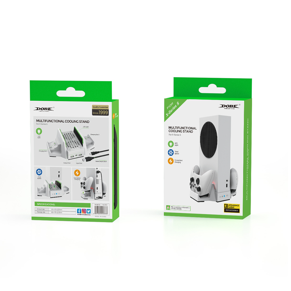 DOBE Multifunctional Cooling Stand TYX-0663 For Xbox Series S DOBE Multifunctional Cooling Stand TYX-0663 For Xbox Series S
